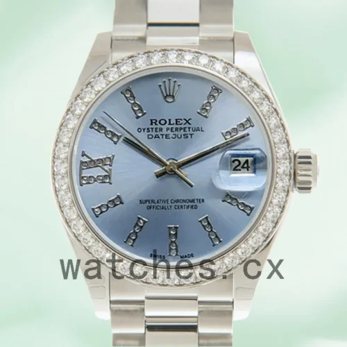 279136BLDP-1.webp Rolex Datejust 28mm Ladies 279136 President Bracelet