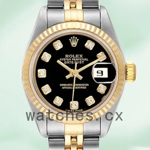 279173BKDJ-1.webp Rolex Datejust 28mm Ladies 279173 Silver-tone Automatic