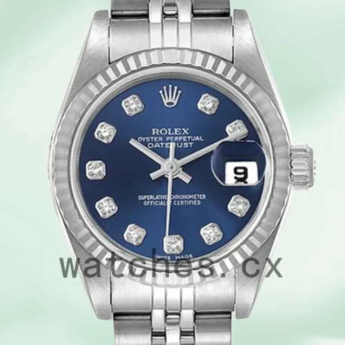279174BLDJ-1.webp Rolex Datejust Ladies 279174 28mm Blue Dial