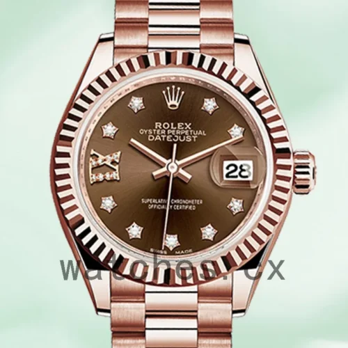 279175CHRDP-1.webp Rolex Datejust m279175-0002 Ladies 28mm Chocolate Diamond Dial