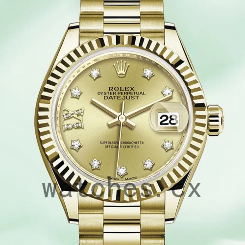 279178CRDP-1.webp Rolex Datejust 28mm m279178-0014 Ladies Gold-tone