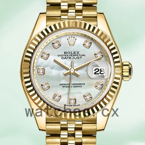 279178MDP-1.webp Rolex Datejust m279178-0025 Ladies 28mm Gold-tone