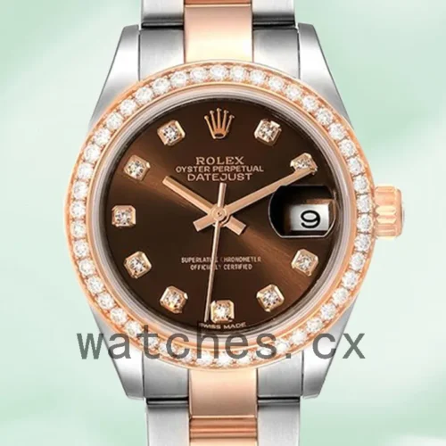 279381BRDO-1.webp Rolex Datejust Ladies 28mm m279381rbr-0012 Chocolate Dial