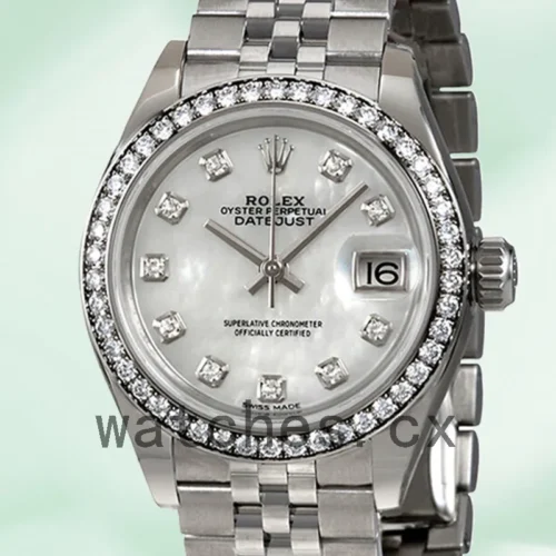 279384MDJ-1.webp Rolex Datejust m279384rbr-0011 28mm Ladies Silver-tone
