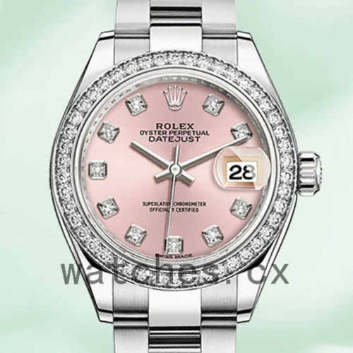 279384PDO-1.webp Rolex Datejust 28mm Ladies m279384rbr-0004 Silver-tone