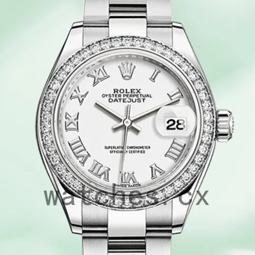 279384WRO-1.webp Rolex Datejust m279384rbr-0020 28mm Ladies White Dial
