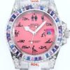 27e935264c88f53652606311274d2b54_720.jpg Luxury Swiss AAAAA Clone Rolex Datejust Replica Watch – Pink Dial with Humorous Erotic Markers & Jeweled Bezel