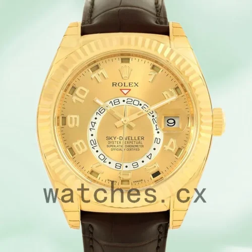 326138CAL-1.webp Rolex Sky-dweller 326138 Men’s 42mm Leather Strap