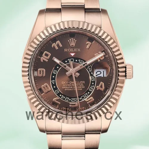 326935BRAO-1.webp Rolex Sky-dweller 326935BRAO Men’s 42mm Brown Dial