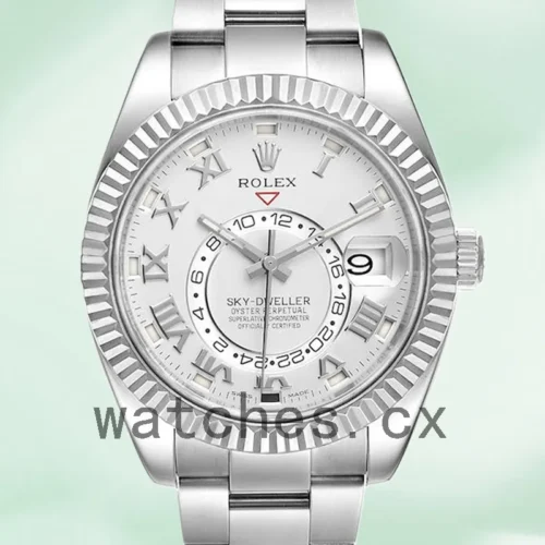 326939SRO-1.webp Rolex Sky-dweller 42mm Men’s 326939-72419 Silver Dial Automatic