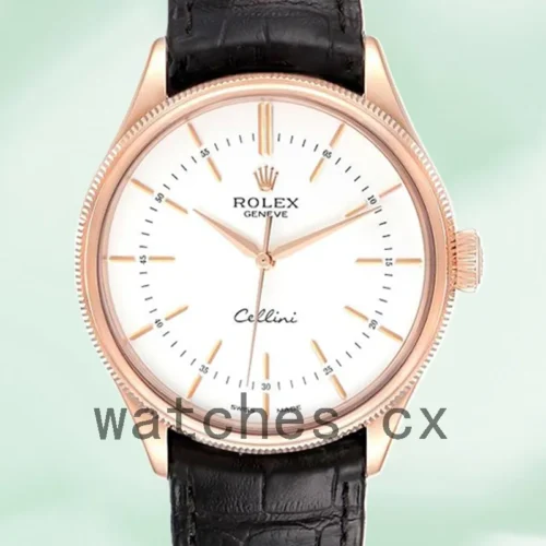 50505WSL-1.webp Rolex Cellini 39mm Men’s m50505-0021 Leather Strap