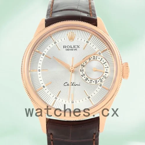 50515SSL-1.webp Rolex Cellini m50515-0008 39mm Men’s Leather Strap