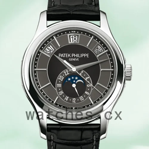 5205G-010-1.webp Patek Philippe Complications Men 5205G-010 40mm Leather Strap Automatic