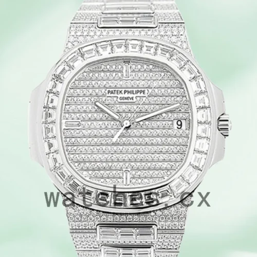5719-10G-010-1.webp Patek Philippe Nautilus 5719/10G-010 Men’s 40mm Silver-tone