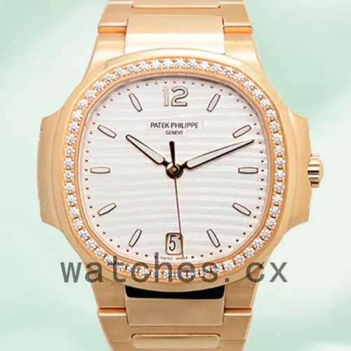 7118-1200R-001-1.webp Patek Philippe Nautilus 7118/1200R-001 32mm Ladies Quartz