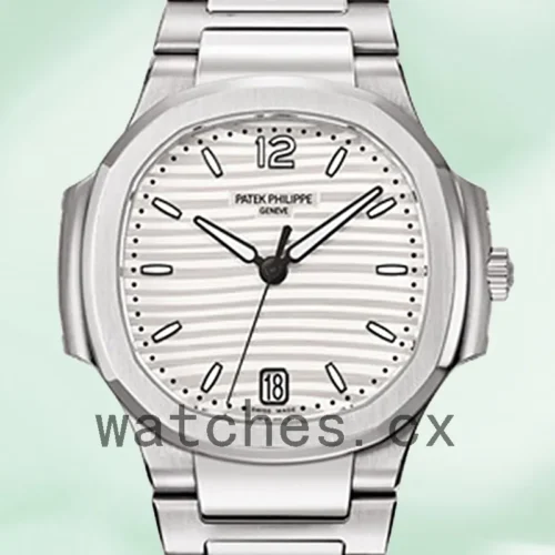 7118-1A-010-1.webp Patek Philippe Nautilus 7118/1A-010 Ladies 32mm Quartz White Dial