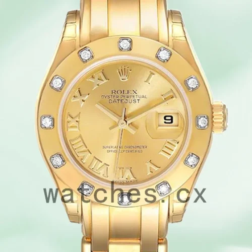80318CRO-1.webp Rolex Pearlmaster 29mm 80318 Ladies Champagne Dial Automatic