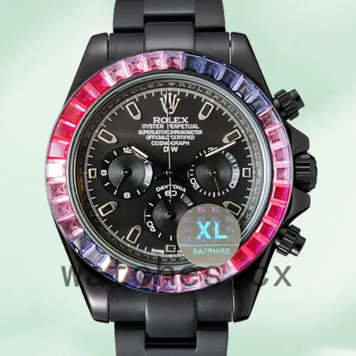 DIW-BK-1.webp Rolex Daytona 40mm DIW Men’s Black-tone Black Dial