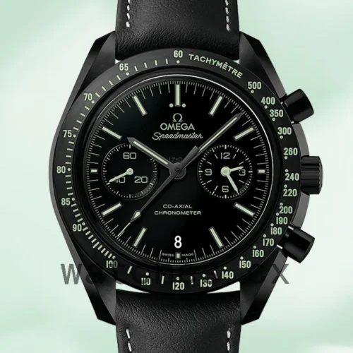 O-J-311.92.44.51.01.004-1.webp Omega Speedmaster Men 44mm 311.92.44.51.01.004 Leather Strap Black Dial