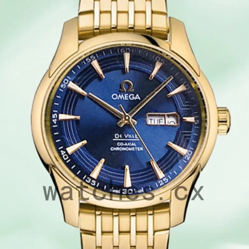 O-K-DevilleBLSB-004-1.webp Omega De Ville DevilleBLSB-004 41mm Men Bracelet Gold-tone