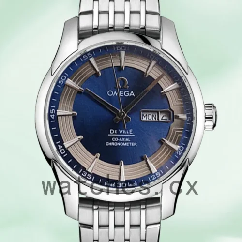 O-K-DevilleBLSL-003-1.webp Omega De Ville DevilleBLSL-003 Men 41mm Bracelet Blue Dial