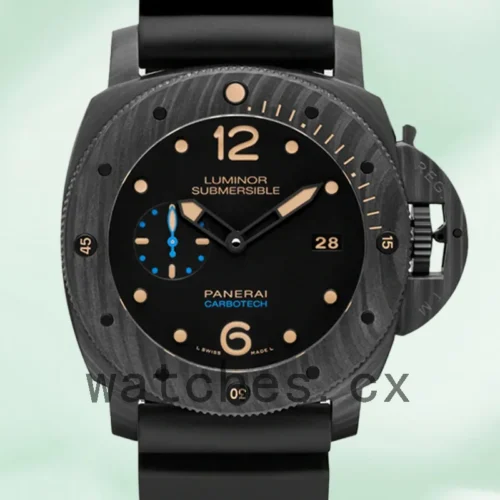P-J-PAM00616-1.webp Panerai Luminor Submersible PAM00616 47mm Men’s Black-tone Black Dial
