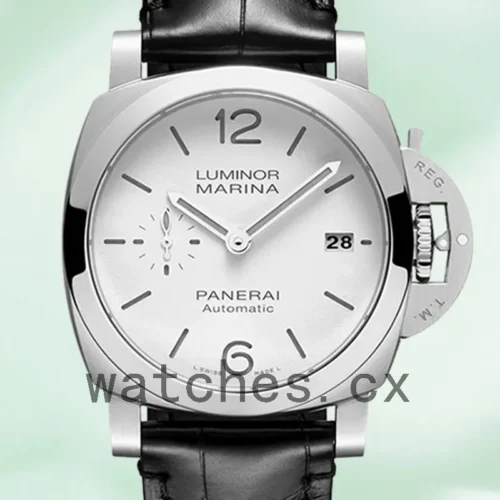 P-J-PAM01271-1.webp Panerai Luminor Marina Men’s PAM01271 44mm White Dial Silver-tone