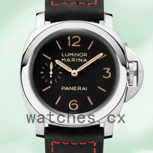 P-K-PAM00422-001-1.webp Panerai Luminor Marina 44mm Men’s PAM00422-001 Leather Strap Black Dial