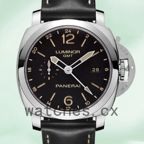 P-K-PAM00531-001-1.webp Panerai Luminor GMT Men’s PAM00531-001 44mm Leather Strap