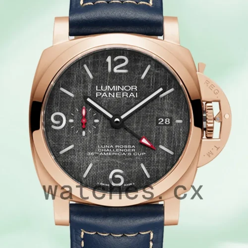 P-K-PAM01036-001-1.webp Panerai Luminor Men’s 44mm PAM01036-001 Rose Gold-tone Leather Strap