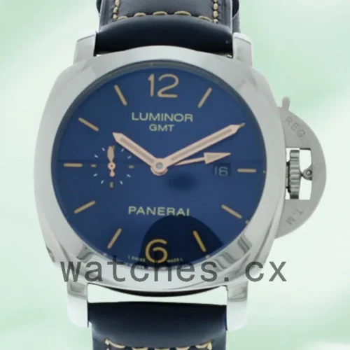 PAM00688-1.webp Panerai Luminor 1950 GMT PAM00688 Men’s 44mm Silver-tone