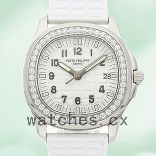 PP-J-5067A-024-1.webp Patek Philippe Aquanaut 32mm 5067A-024 Ladies Quartz White Dial
