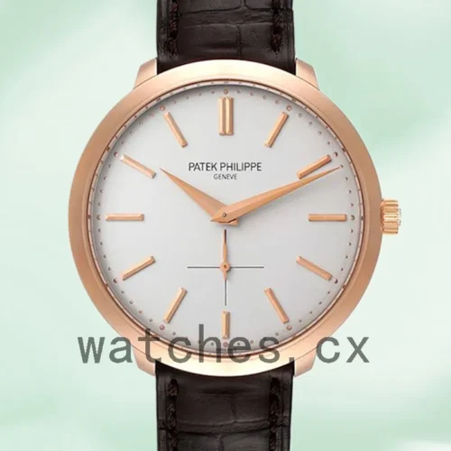 PP-J-5123R-001-1.webp Patek Philippe Calatrava 43mm 5123R-001 Men’s Rose Gold-tone White Dial
