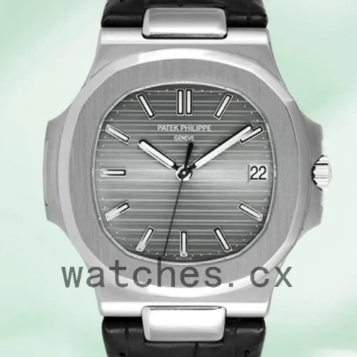 PP-J-5711G-001-1.webp Patek Philippe Nautilus 5711G-001 Men’s 40mm Silver-tone