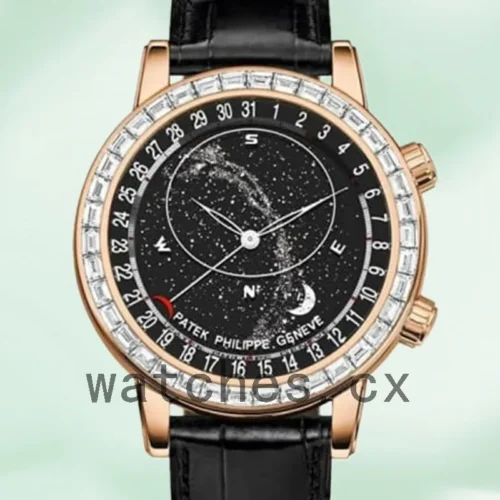 PP-J-6104R-001-1.webp Patek Philippe Grand Complications 44mm Men’s 6102R/001 Black Dial