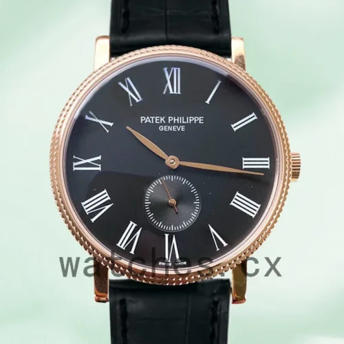 PP-K-3919J-1-1.webp Patek Philippe Calatrava 40mm 3919J-1 Men’s Rose Gold-tone
