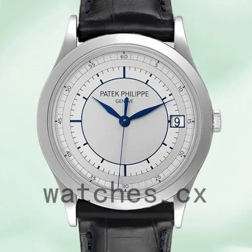 PP-K-5296G-1.webp Patek Philippe Calatrava 5296G 40mm Men’s White Dial
