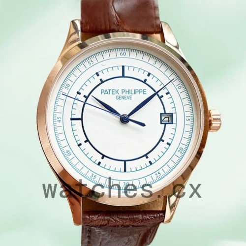 PP-K-5296R-001-1.webp Patek Philippe Calatrava 5296R-001 40mm Men’s Rose Gold-tone/Gold-tone Automatic