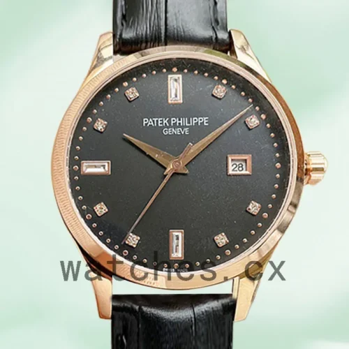 PP-K-CalatravaBKSL001-1.webp Patek Philippe Calatrava 40mm CalatravaBKSL001 Men’s Leather Strap Automatic