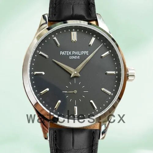 PP-K-CalatravaBKSL024-1.webp Patek Philippe Calatrava CalatravaBKSL024 Men’s 40mm Silver-tone Automatic