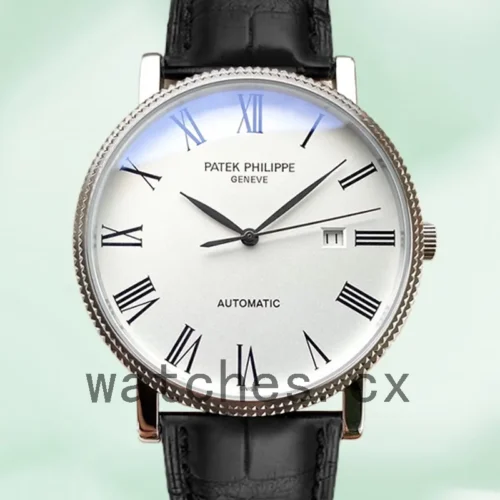 PP-K-CalatravaWRL006-1.webp Patek Philippe Calatrava CalatravaWRL006 40mm Men’s Silver-tone Automatic