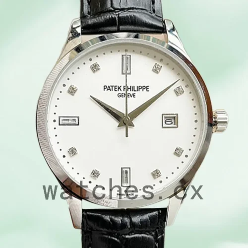 PP-K-CalatravaWSL003-1.webp Patek Philippe Calatrava CalatravaWSL003 Men’s 40mm White Dial