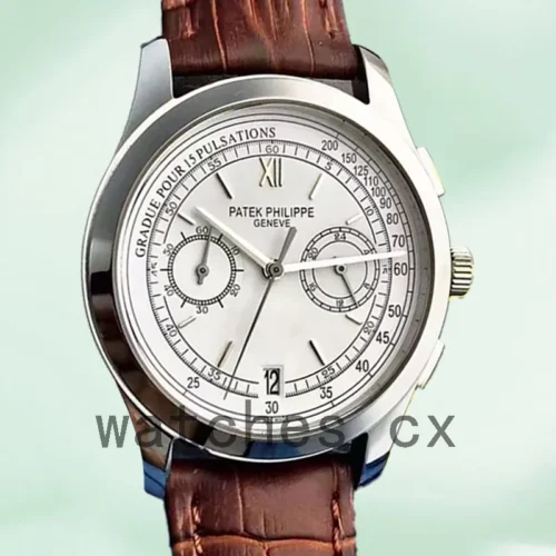 PP-K-ComplicationsWSL026-1.webp Patek Philippe Complications 40mm ComplicationsWSL026 Men’s Quartz Leather Strap