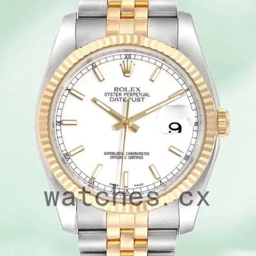 R-J-116233WSJ-1.webp Rolex Datejust 116233 Men’s 36mm Silver-tone Automatic