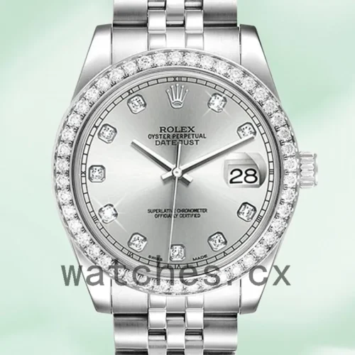 R-J-116244SDJ-1.webp Rolex Datejust Unisex 116244 36mm Silver Dial