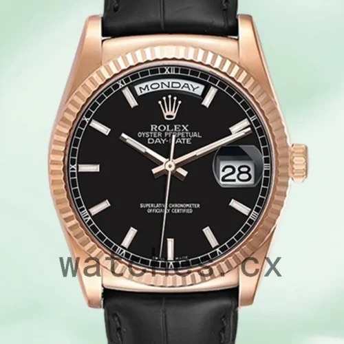 R-J-118135BKSL-1.webp Rolex Day-Date Men’s 118135 36mm Black Dial