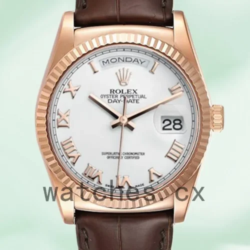 R-J-118135WRL-1.webp Rolex Day-Date 118135 36mm Men’s Rose Gold-tone