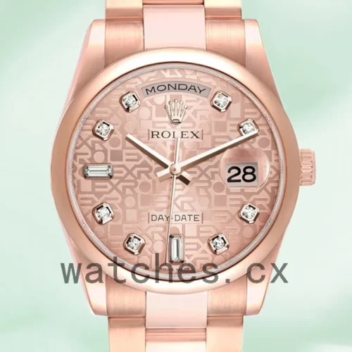 R-J-118205RGJDO-1.webp Rolex Day-Date 36mm Men’s m118205f-0062 Rose Gold Jubilee Dial