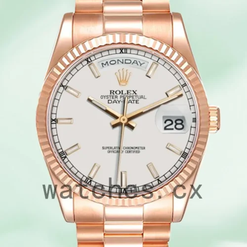 R-J-118235WSP-1.webp Rolex Day-Date 118235 Men’s 36mm Automatic White Dial