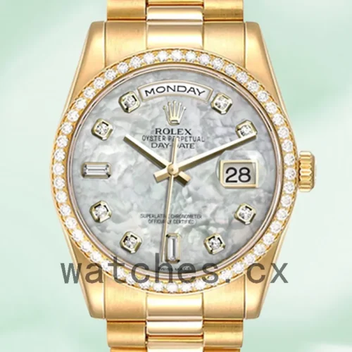 R-J-118348MPDP-1.webp Rolex Day-Date 36mm Men’s m118348-0100 Oyster Bracelet/President Bracelet